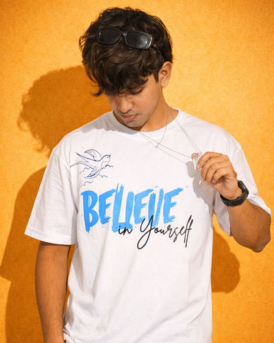 Wings of Belief – Oversized Fit T-shirt