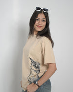 Monochrome Owl Graphic Tee
