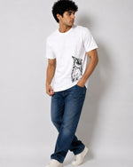 Monochrome Owl Graphic Tee