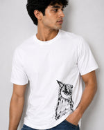 Monochrome Owl Graphic Tee