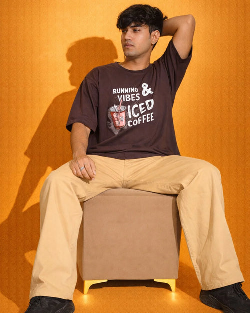 Cold Brew Mood Oversized T-Shirt