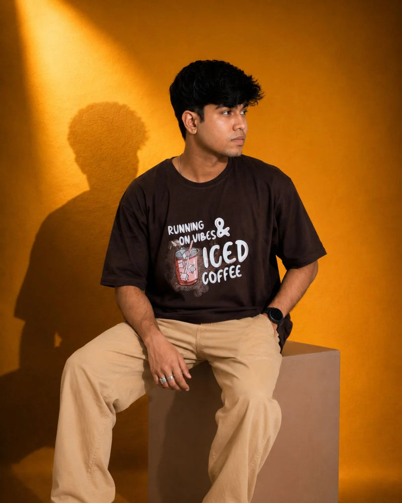 Cold Brew Mood Oversized T-Shirt