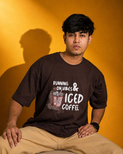 Cold Brew Mood Oversized T-Shirt