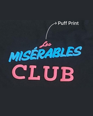 Les Misérables-Puff Print Oversized T-shirt