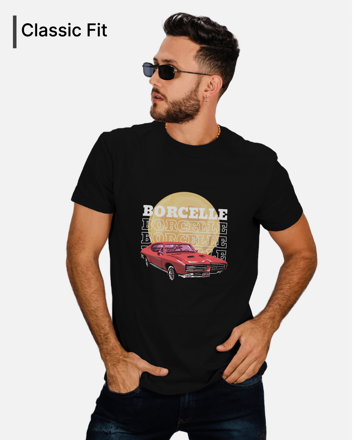 Borcelle- Classic Fit T-shirt