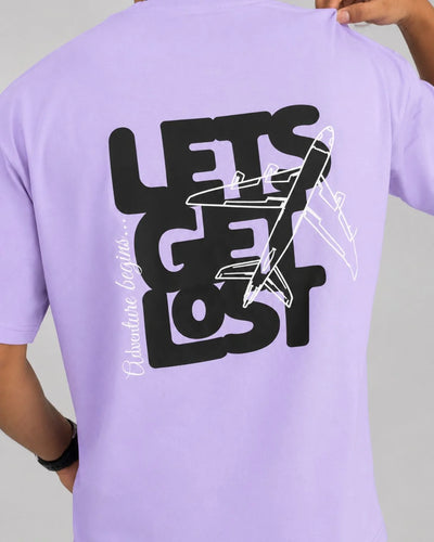 Let’s Get Lost – Oversized Fit T-shirt