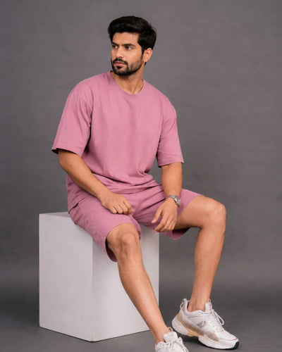 Premium Lounge Co-Ord – Mauve