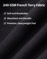 Premium Lounge Co-Ord – Midnight Black
