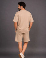 Premium Lounge Co-Ord – Sand Beige