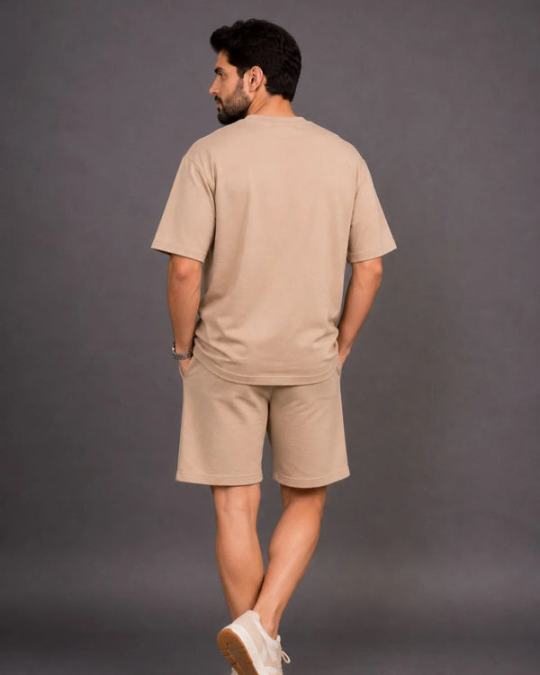 Premium Lounge Co-Ord – Sand Beige