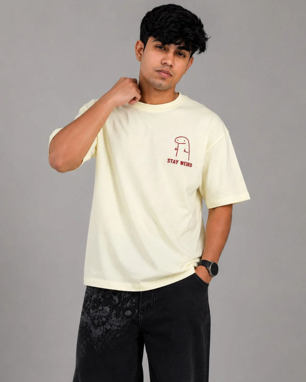 Stay Weird – Oversized Fit T-shirt
