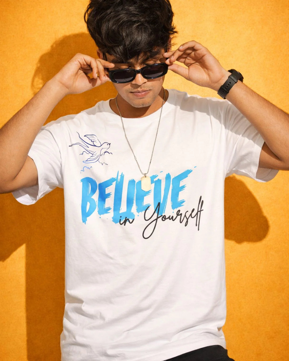 Wings of Belief – Oversized Fit T-shirt