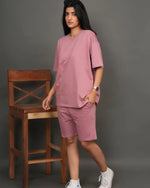 Premium Lounge Co-Ord – Mauve