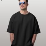 Men Oversized Fit Solid T-shirt