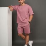 Men Premium Lounge Co-Ord – Mauve