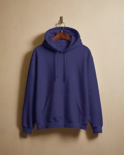 Essential Indigo Navy Blue Heavyweight Hoodie